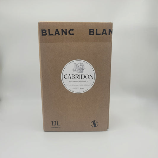 Bib Vin de pays Vaucluse blanc 10L